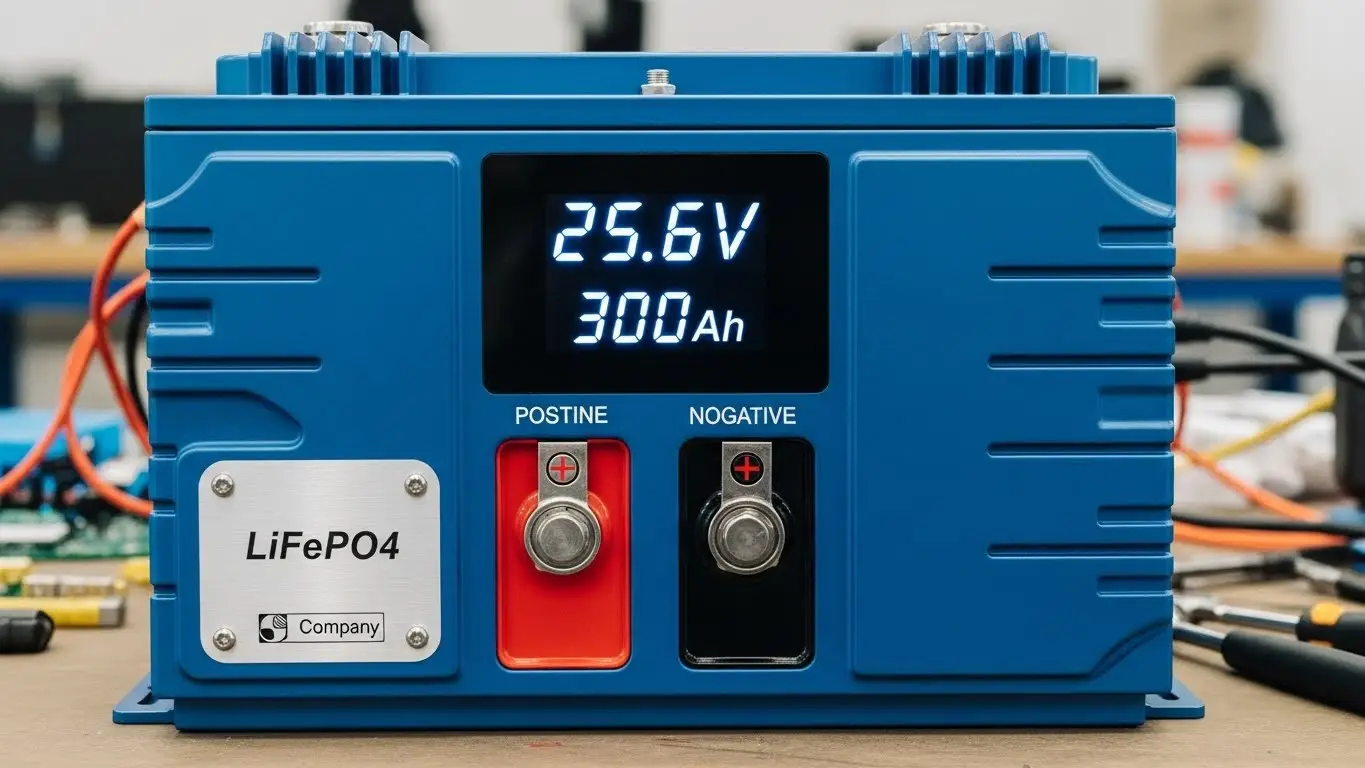 25.6V 300AH 라이프포4 배터리
