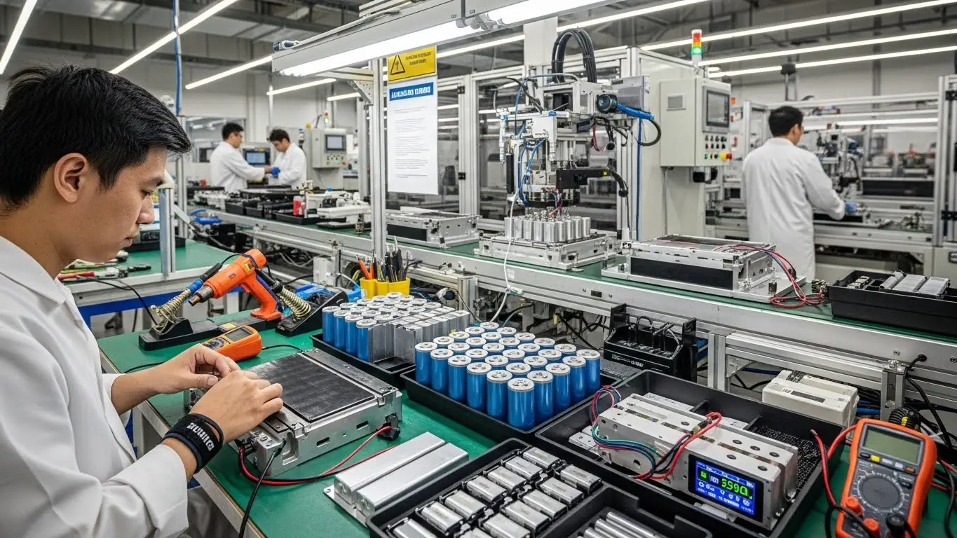 Custom Lithium Battery Manufacturer | LiFePO4 & Li-Ion Packs - SANDISOLAR